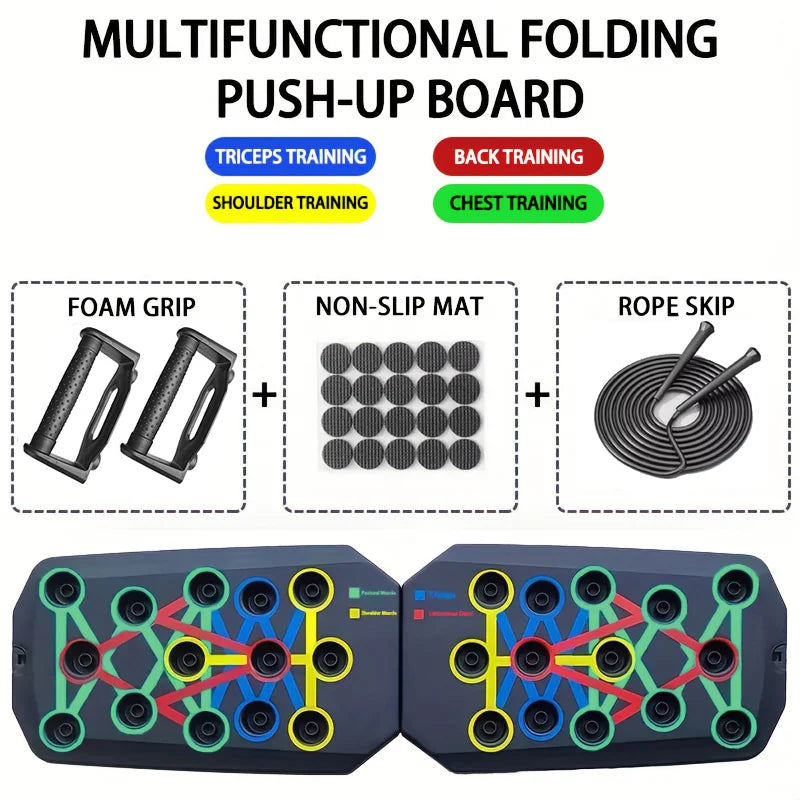 Fold & Fit 9-in-1 Push Up Borad