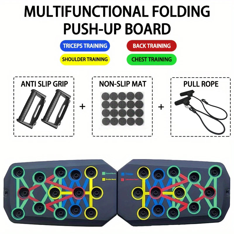 Fold & Fit 9-in-1 Push Up Borad
