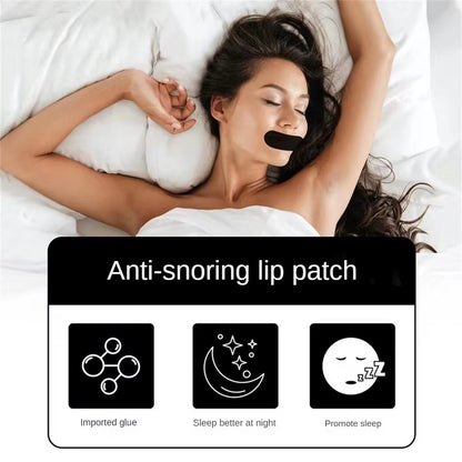 Breathing Control Prevent Snoring Comfortable Sleep Better Ciziu Mouth Sticker Use to Control Breathing Preventing Snoring
