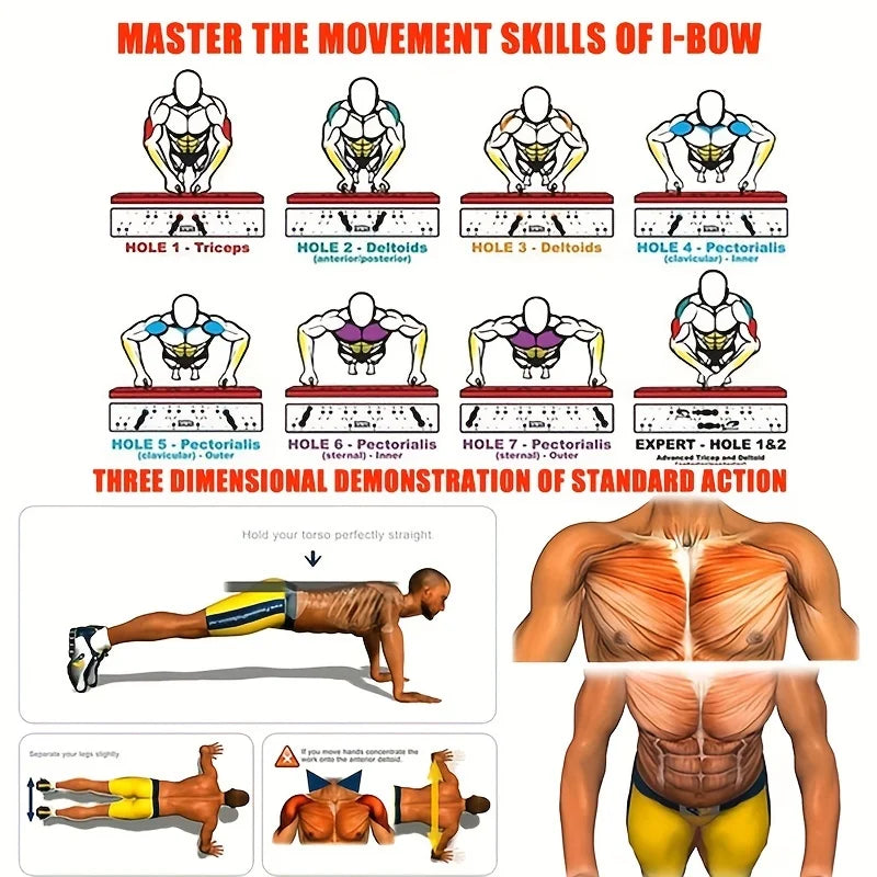 Fold & Fit 9-in-1 Push Up Borad